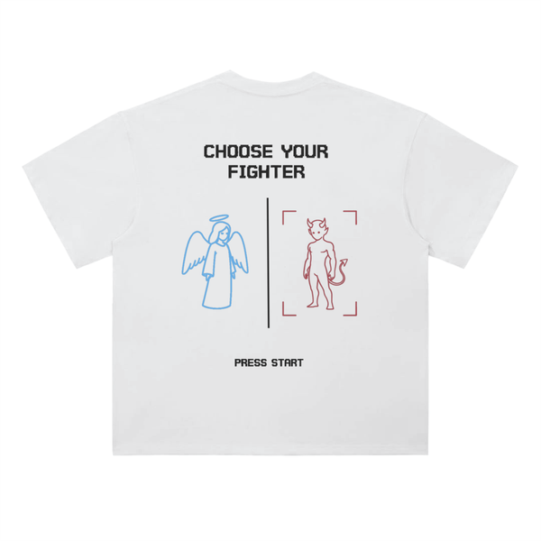 Choose Your Fighter White